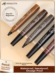 MONLEYTA | Waterproof Long-lasting Eyebrow Pencil with Natural Look
