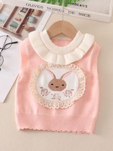 Girls' Knitted Sweater Vest: A Must-Have Spring & Autumn Fashion Baby Clothes