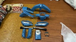 Bộ vỏ nhựa xe máy Dream hàng Việt Nam loại 1 màu Xi Măng