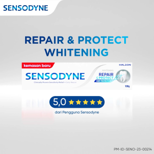Pasta Gigi Odol Tooth Paste SENSODYNE Repair & Protect Whitening 100 gr