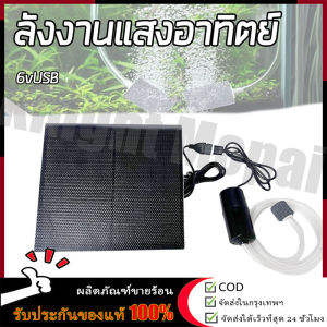 【ร้านค้ากรุงเทพ จัดส่ง 24 ชม】10Wปั๊มลมพลังงานแสงอาทิตย์ ปั๊มออกซิเจนพลังงานแสงอาทิตย์ อุปกรณ์ตู้ปลา🚚จัดส่งฟรี