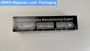 180kg/280kg Premium Safety Lock (Power-Off Unlock): Waterproof Delay-Free Compatible with Building Intercoms – No Drilling Needed