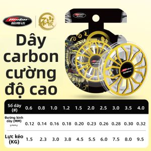 HISTAR | Dây Cước Đánh Cá Bền Mạnh Cao Cấp Chống Mài Mòn