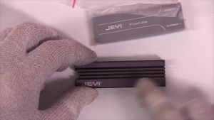JEYI | JEYI M.2 SSD Heatsink 2280 NVME NGFF SSD Cooling Full Aluminum Cooler Radiator with Thermal Silicone Pad for Motherboard / PS5
