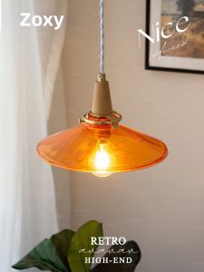 ZOXY | Vintage Retro Single Head Pendant Light For Restaurant Hallway