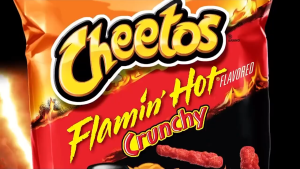 Cheetos Flamin’ Hot Crunchy Cheese from USA - 227g