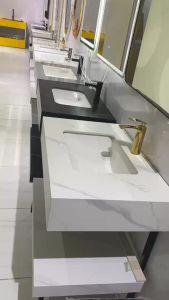 (Liên Hệ Freeship) Bàn Đá 2 Tầng Nhà Tắm Chống Xước Mẫu Mới Nhất Hot Nhất Hiện Nay - Hàng Nhập Khẩu Bảo Hành 10 Năm