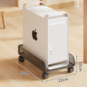 WUBUWEI | Mobile Computer Tower Stand with Wheels