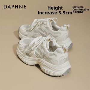 Daphne | Elevated Platform Sneakers for Women Thick Soled Breathable Mesh