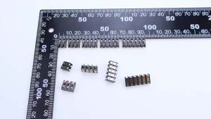 YanXi 2/5/10PCS 5A 30V Spring Compression Contact 4.25mm Pitch 2 3 4 5 6 Pin Surface Mount Battery Connector Insulator 4.75mm H