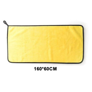 SEAMETAL 160x60cm Car Wash Towel 400GSM Microfiber High Water Absorption Cleaning Towels Thickened Soft Car Washing Drying Cloth