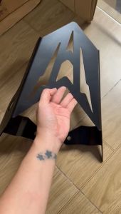 Baga sau Tay dắt Cảng indo bằng nhôm sấm sét xe Raider