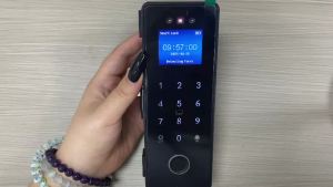 Khóa Thông Minh Nhận Diện Khuôn Mặt 3D WIFI Cho Cửa Kính Có Camera - Khóa Sinh Trắc Học Nhận Dạng Vân Tay Nhận Diện Khuôn Mặt Thẻ Mật Khẩu Mở Khóa Bằng Ứng Dụng