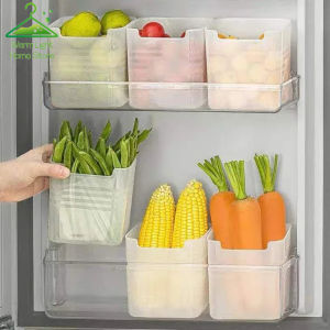 [Sell at a Loss] Refrigerator Food Fresh Storage Box Fridge Side Door Fruit Vegetable Spice Case Container Kitchen Organizer Boxs
