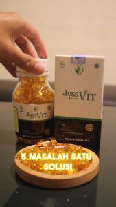 Joss VIT - Paket 2 Botol Isi 200 Kapsul Herbal Stabilkan Gula Darah Tingkatkan Daya Tahan Tubuh