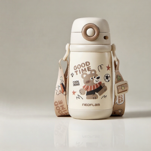 Child School Use Sippy Cup Portable Water Bottle