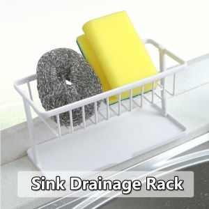 Sponge Drain Rack Faucet Sink Storage Rack Multifunctional Storage Rack Kitchen Cleaning Storage Rack