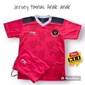 Jersey anak laki laki Timnas indonesia home away baru murah
