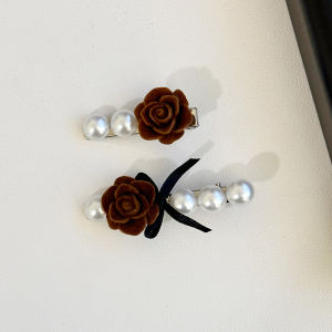 Womens Side Hair Clips Duckbill One-Word Clips Fresh Outburst Korean Style Freshly Made Hair Accessories for Autumn Season