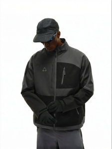 FPA | Three-proof Color Block Zip Collar Jacket