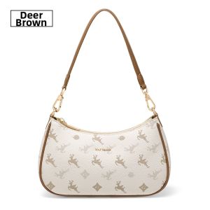 Golf | Elegant Design Printed French Style Handbag Shoulder Bag