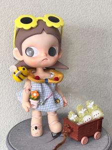 Zsiga Doll Bee Skirt Outfit Fashionable 1/8 Scale Collectible Doll Clothing Ideal for Play Or Display