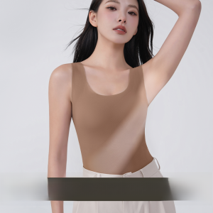 MiiOW | Áo ba lỗ không dây một mảnh cho nữ mùa hè mỏng liền mạch không cần đeo ngực vai rộng thoải mái có thể mặc ngoài trời