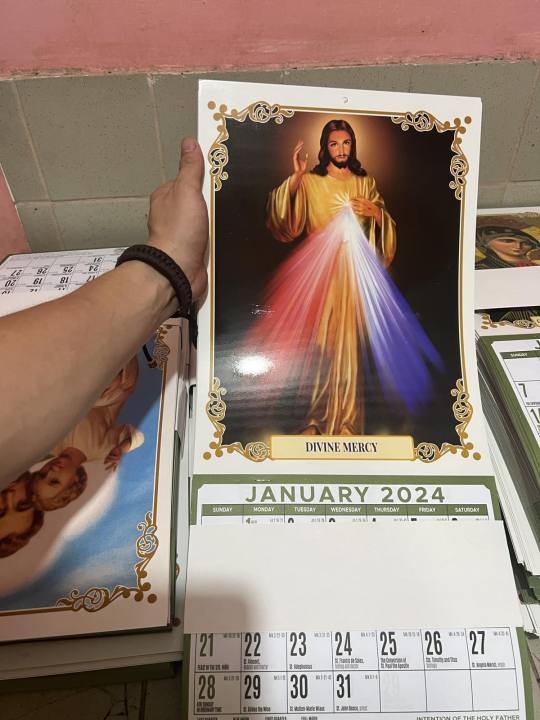 Divine Mercy Wall Calendar 2024 Lazada PH