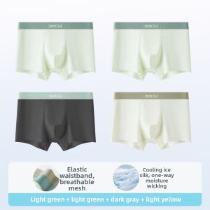 MiiOW | Youth Boys Lightweight Ice Silk Boxer Shorts Summer