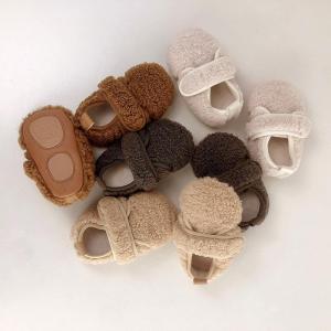 Baby Shoes Winter Cotton Slip-On Soft Bottom Warm Non-Slip Boots for Newborn Learning to Walk Toddler Footwear Baby Booties