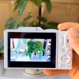 Digital Camera 64MP WIFI 4K Digital Camera Selfile Camera 18X Digital Zoom with 180 Flip Screen Vlog Camera