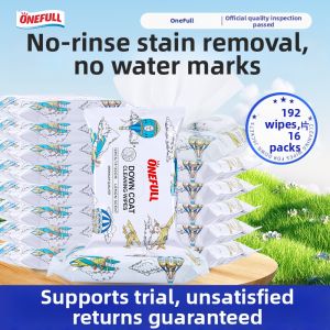 ONEFULL | Strong Stain Removal Clothing Clean Wet Wipes