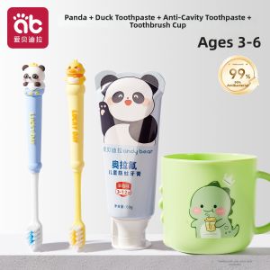 AIBEIDILA | Soft Bristle Toothbrush for Baby 0 to 6 Years
