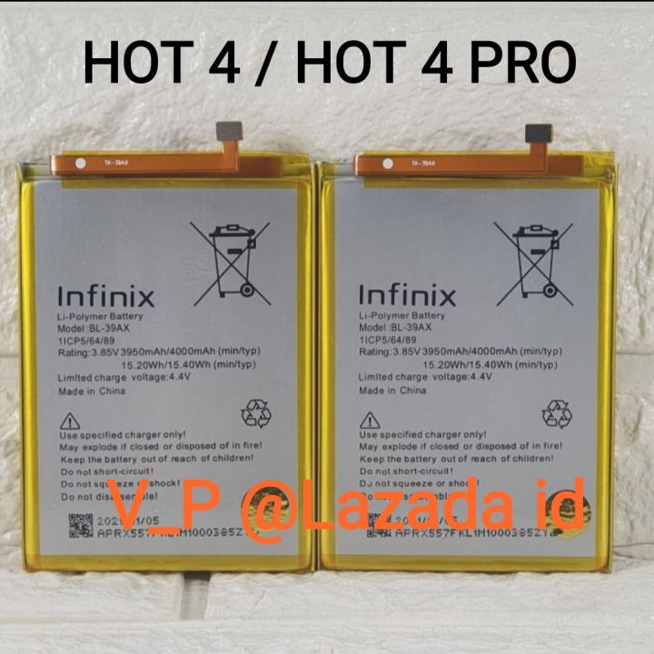 Infinix HOT X556 HOT PRO X557 Baterai Battery Batre Batrei