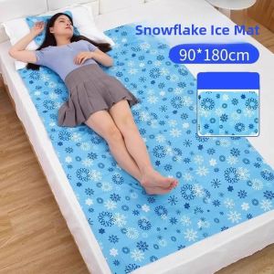 MONLEYTA | Waterless Gel Mattress Home Use Ice Pad Bedding Elderly Pressure Relief Cooling Summer Essential Comfortable Gel Seat Cushion