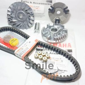 Paket CVT Mio J X-ride & Mio Soul: Vanbelt V Belt Kipas Roller Assy