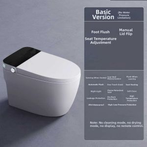 JOMOW | Intelligent Automatic Flap No Pressure Limitation Instant Heating Dual Water Path Toilet