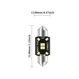 KEVANLY | 2/10pcs C10W C5W LED Festoon 31mm 39mm Canbus for Car Dome Reading Light License Plate Lamp Auto Interior Lights 12V White