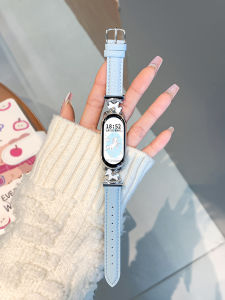 Uhada | Litchi Pattern Leather Watch Band