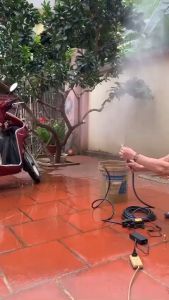 Béc phun sương bằng Đồng có chỉnh tia chân ren 14mm béc phun sương làm mát tưới cây