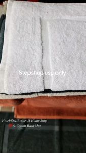 Cotton 5-Star Hotel Bathroom Carpet Floor Towel Shower Absorbent Water Non-slip Kitchen Mats Tuala Tikar lantai20x30inchCotton 5-Star Hotel Bathroom Carpet Floor Towel Shower Absorbent Water Non-slip Kitchen Mats Tuala Tikar lantai20x30inchCotton 5-Star H