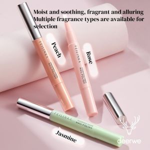 น้ำมันป้องกันขอบนิ้วมีกลิ่นหอมป้องกันการผิวหนังที่ตายแล้วที่เล็บที่แขวนขอบผิวชุ่มชื้นซ่อมแซมและบำรุงน้ำมันบำรุงเล็บ