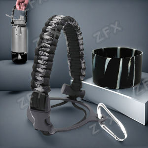 8cm & 8.5cm Silicone Boot Paracord Handle Strap for Hilee Tumbler Accessories