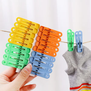 【On Sale】20Pcs Clothes Pins Pegs Plastic Laundry Dress Clip Pin Sipit Cloth Peg
