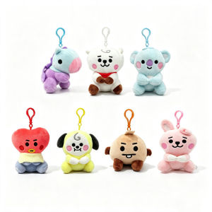 clu BTS BT21 Cartoon Rabbit Dog Koala Kpop Boy Group Plush Toy Claw Machine Arcade Doll Gift ulc