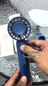 MF Kipas Mini Genggam Portabel dengan Stand HP Angin Sejuk Praktis untuk Aktivitas Seharihari dan Berpergian