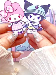 เสียงเงียบ DIY ของเล่น หนังสือการ์ตูน kuromi Melody กึ่งสําเร็จรูป ผ่านเสียงแบบสร้างสรรค์ สำหรับเด็ก - SANRIO