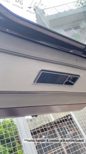 Rear Door Panel Sidings (Lift-door type) compatible with Mitsubishi Adventure