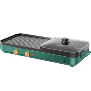 MENGCHUANG | Multi-functional Electric Hotpot and Grill Combo Smokeless Household Use