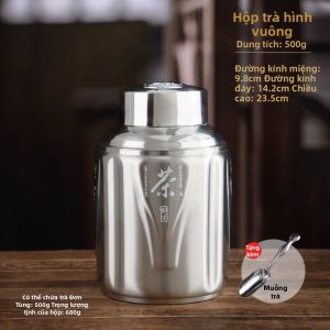 MIANXIAOCHENG | Hộp Đựng Trà Kín Khí Cao Cấp